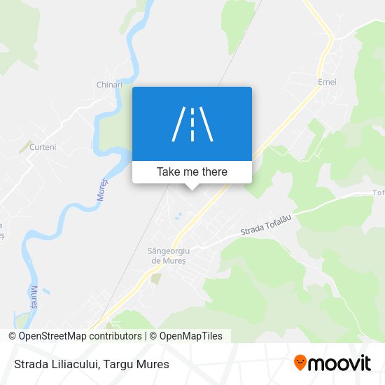 Strada Liliacului map