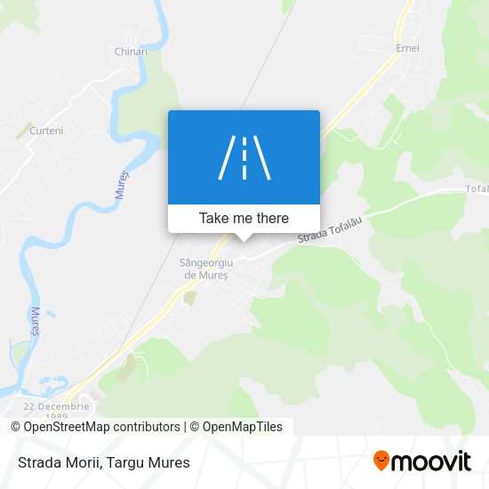 Strada Morii map