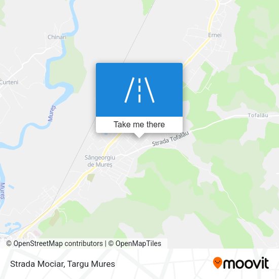 Strada Mociar map