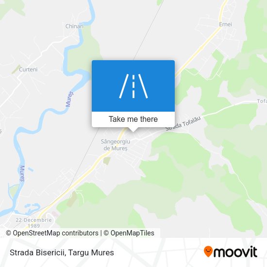 Strada Bisericii map