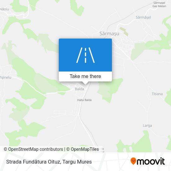 Strada Fundătura Oituz map