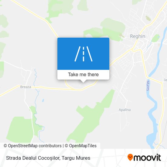 Strada Dealul Cocoșilor map