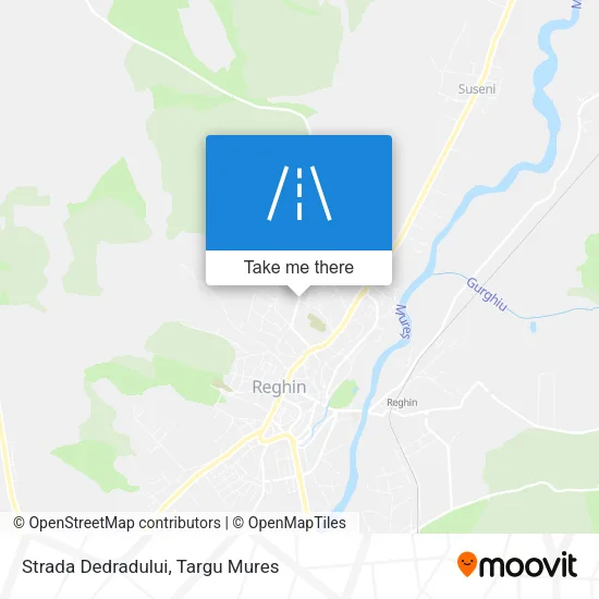 Strada Dedradului map