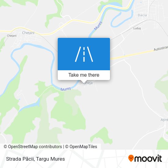 Strada Păcii map
