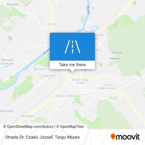 Strada Dr. Czakó József map