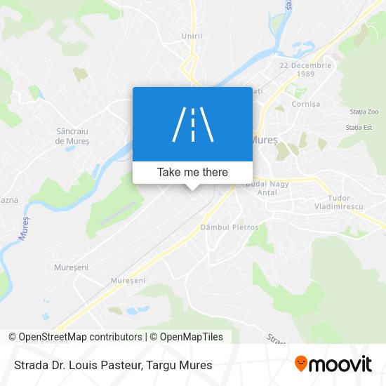 Strada Dr. Louis Pasteur map