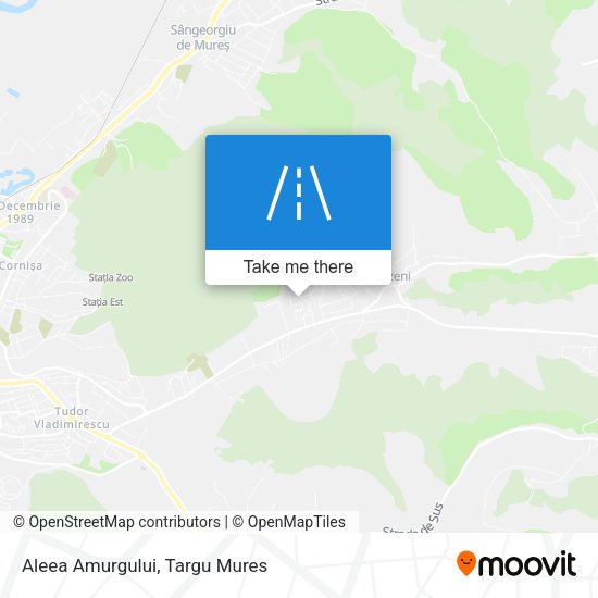 Aleea Amurgului map