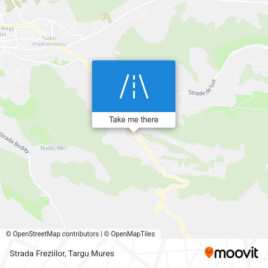 Strada Freziilor map