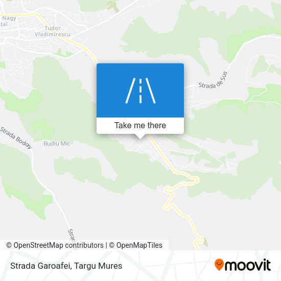 Strada Garoafei map