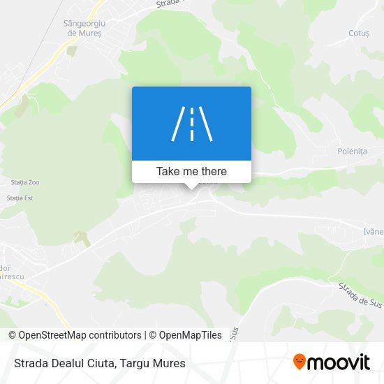 Strada Dealul Ciuta map