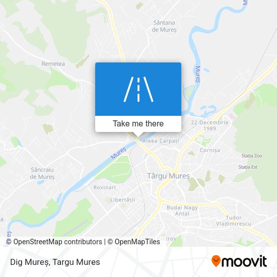 Dig Mureș map