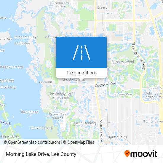 Mapa de Morning Lake Drive