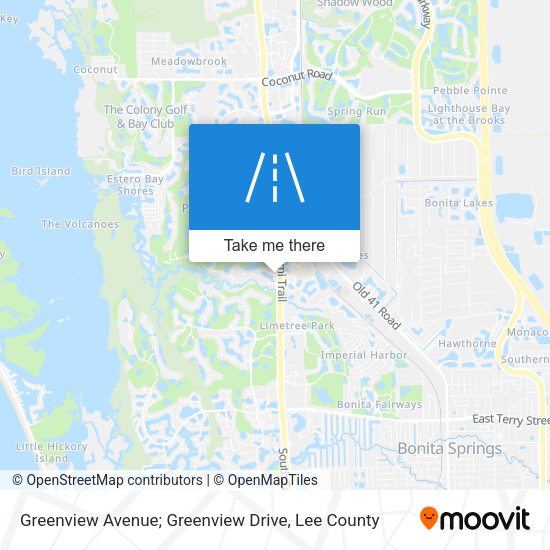Greenview Avenue; Greenview Drive map