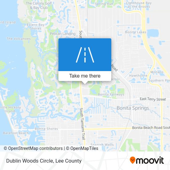 Mapa de Dublin Woods Circle