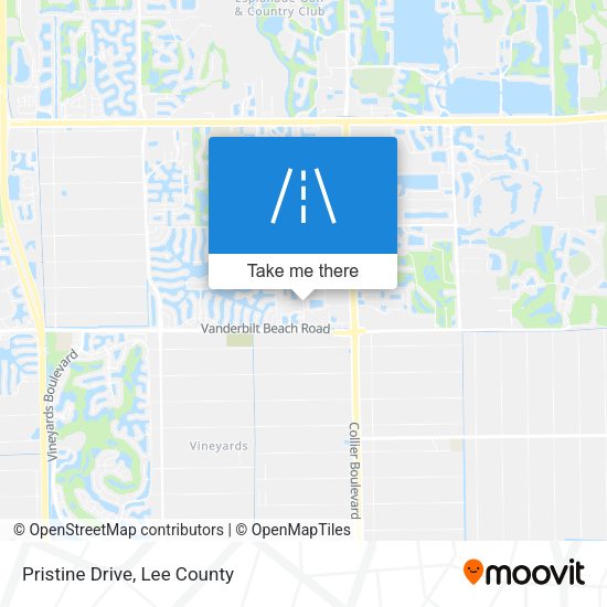 Mapa de Pristine Drive