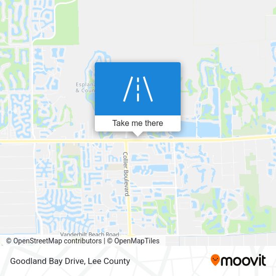 Mapa de Goodland Bay Drive