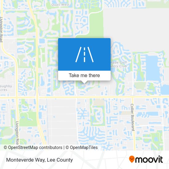 Monteverde Way map