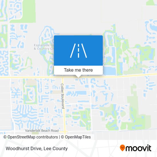 Woodhurst Drive map