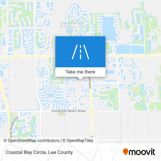 Coastal Bay Circle map