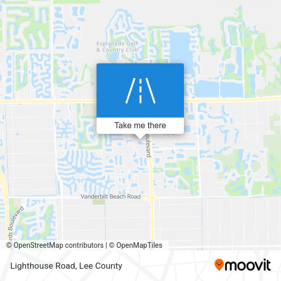 Mapa de Lighthouse Road