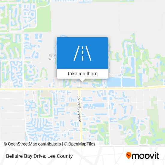 Bellaire Bay Drive map