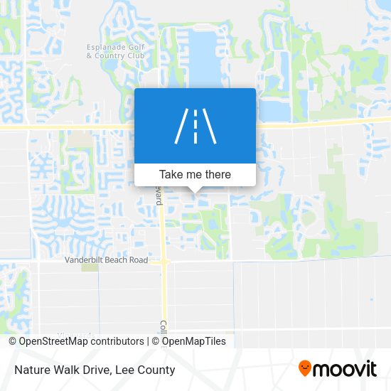 Mapa de Nature Walk Drive