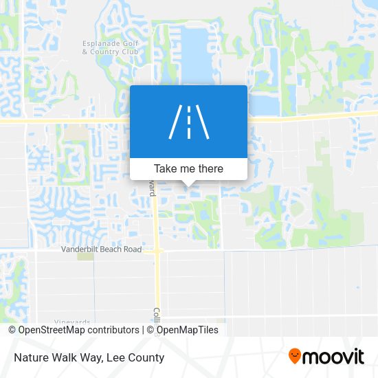 Mapa de Nature Walk Way