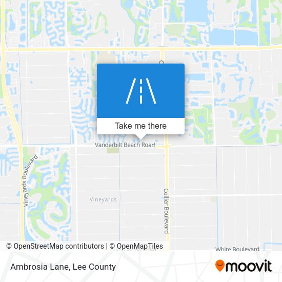 Mapa de Ambrosia Lane