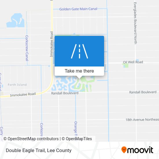 Mapa de Double Eagle Trail