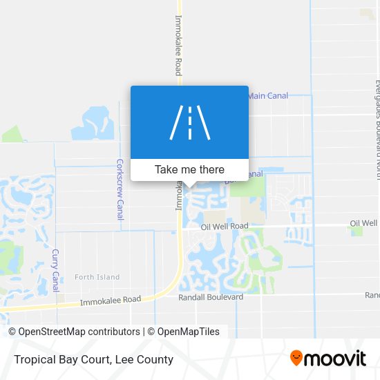 Tropical Bay Court map