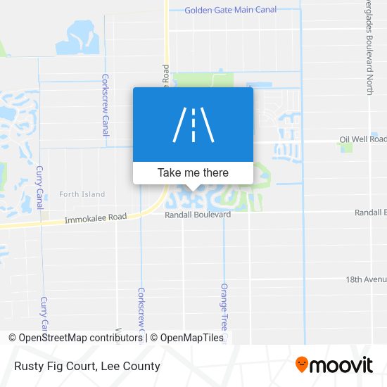 Rusty Fig Court map