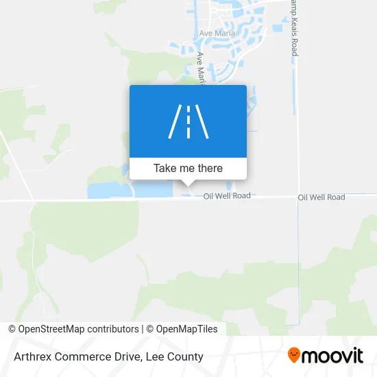 Arthrex Commerce Drive map