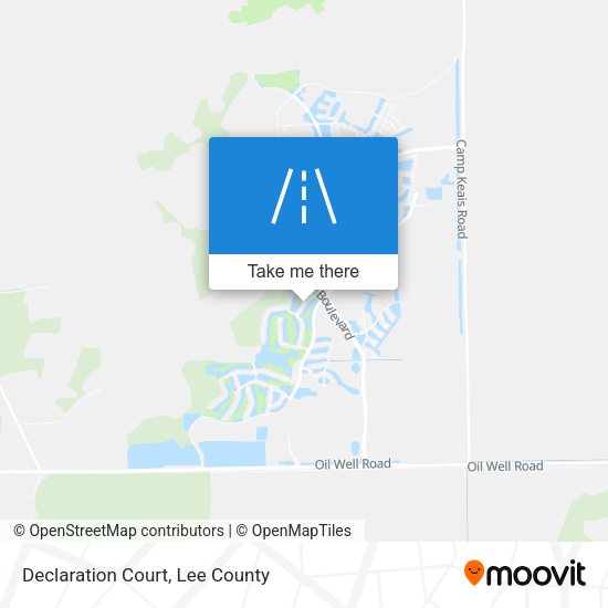 Declaration Court map