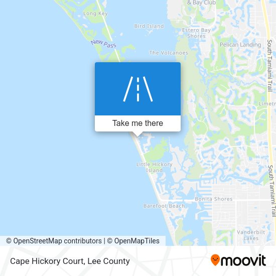 Mapa de Cape Hickory Court