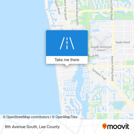 8th Avenue South map