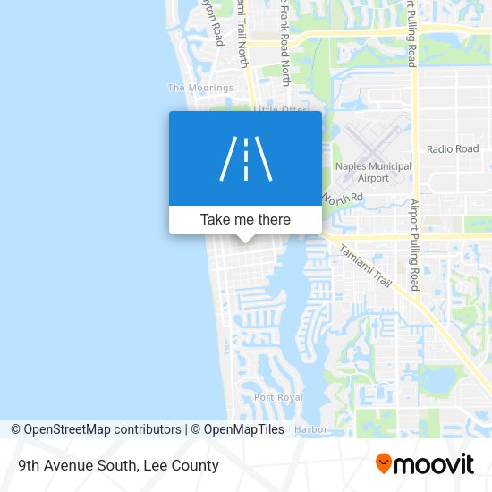 9th Avenue South map
