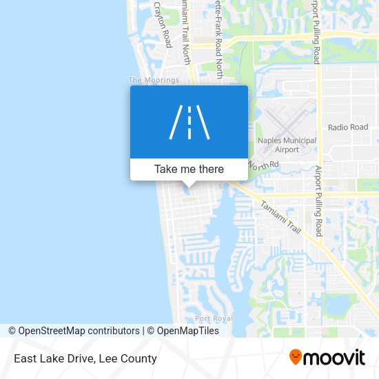 Mapa de East Lake Drive