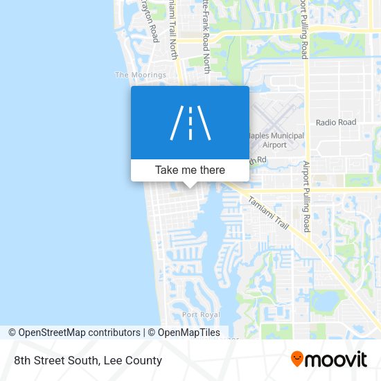 8th Street South map
