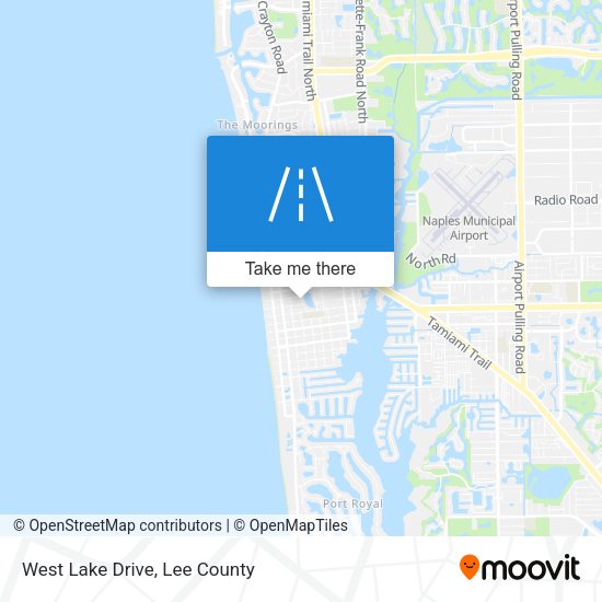 Mapa de West Lake Drive