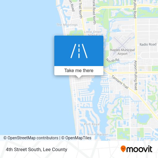 4th Street South map