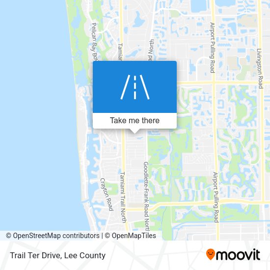 Trail Ter Drive map