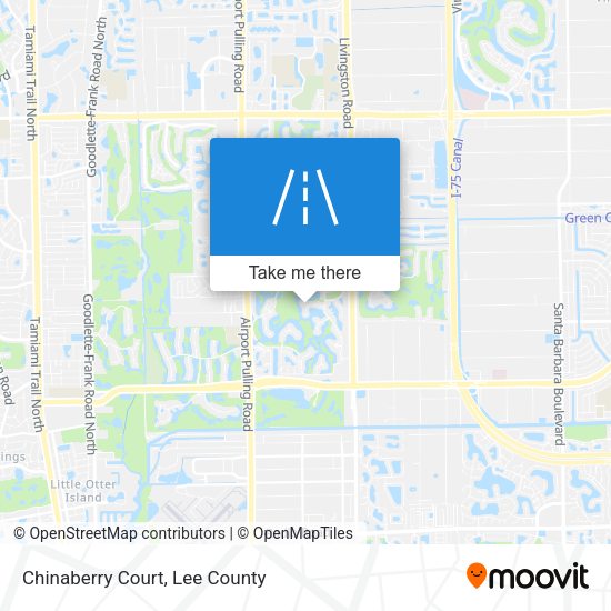 Mapa de Chinaberry Court