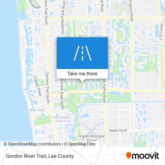Mapa de Gordon River Trail