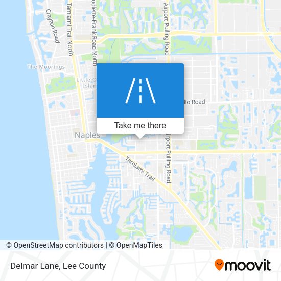 Mapa de Delmar Lane