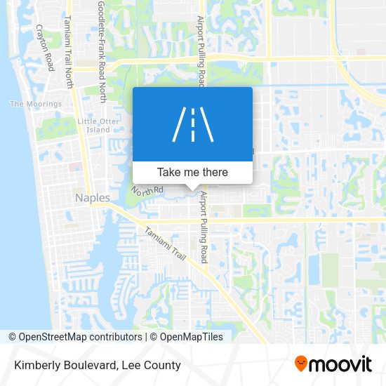 Kimberly Boulevard map