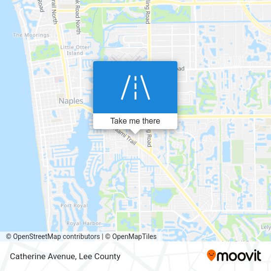 Mapa de Catherine Avenue