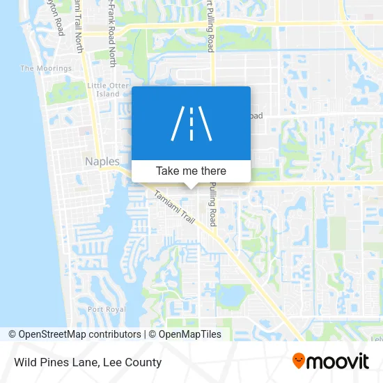 Mapa de Wild Pines Lane