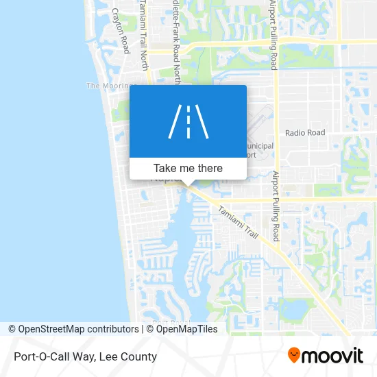 Port-O-Call Way map