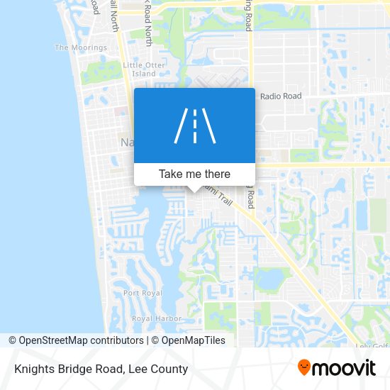 Knights Bridge Road map