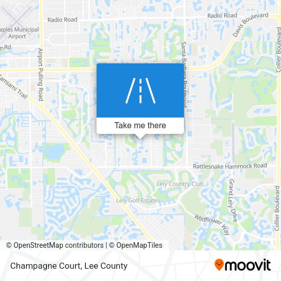 Champagne Court map